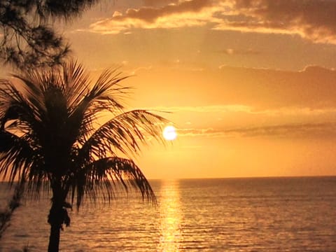 Sunset on windward beach