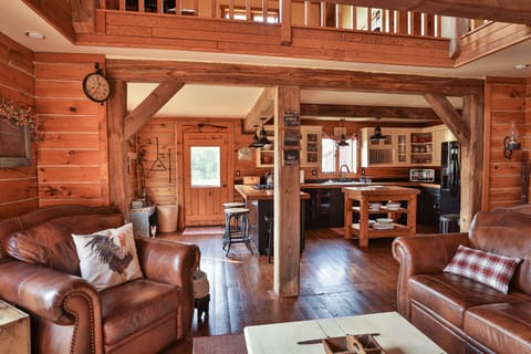 Open floor concept joining The Great Room and Gourmet Kitchen