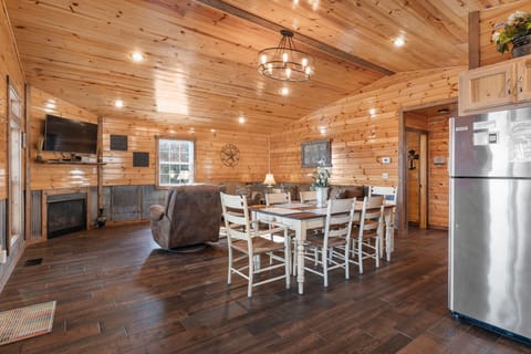 Dining table with seating for 6