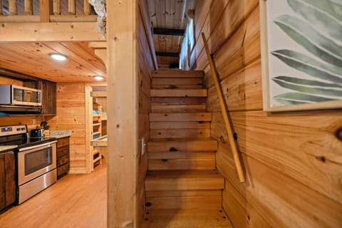 Stairs to loft