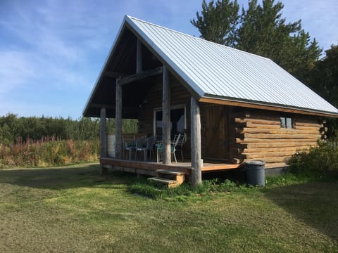 Front view of the cabin