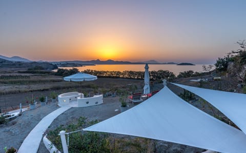 From the sea-garden you will enjoy marvelous sunsets 