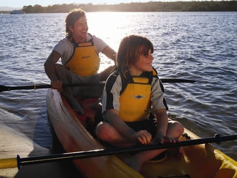 Get out and explore Lake Weyba