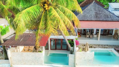 Perched right on the ocean front