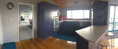 Kitchen looking back into the dining room