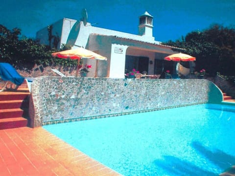 Large pool and terrace