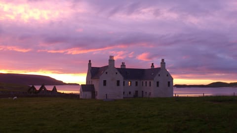 Balnakeil House at Sunset.