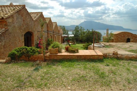 Garden and sea view