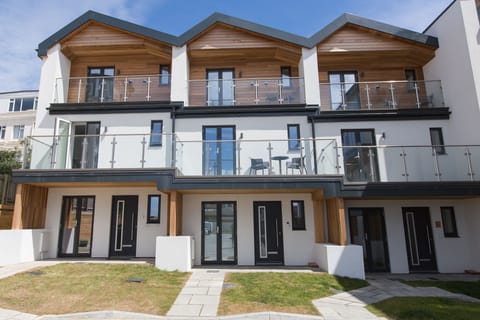 Front- house is on the left, semi detached with side gate to courtyard
