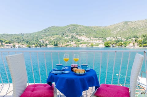 The sea view balcony
