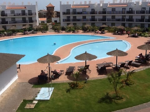 Pool view from the balcony
