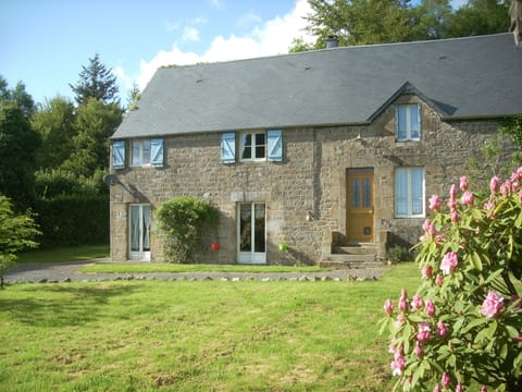 Guest House to the left of the front door.