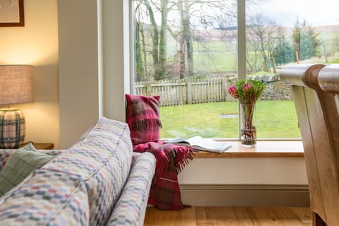 Dignity view through arch window