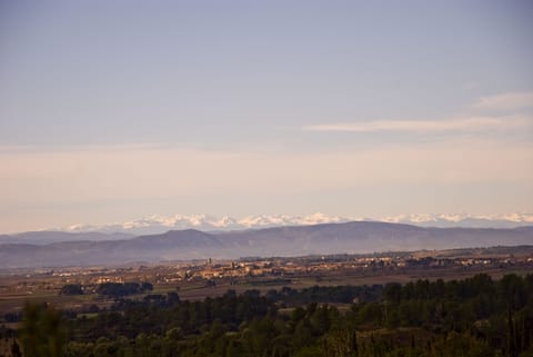 views onto the Pyrenees