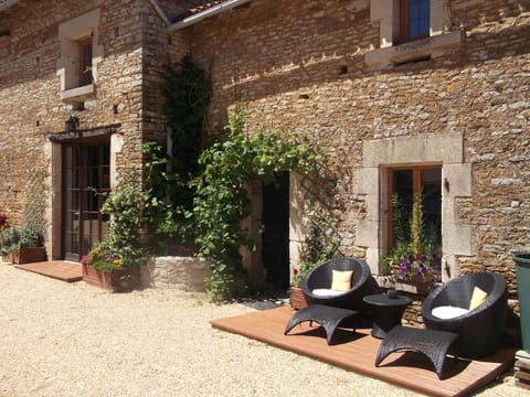 Entrance to gite