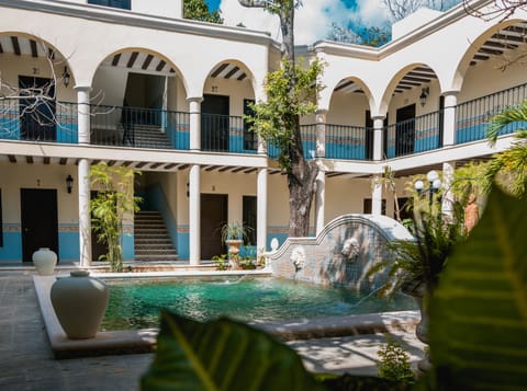 Outdoor pool, open 8:00 AM to 7:00 PM, sun loungers