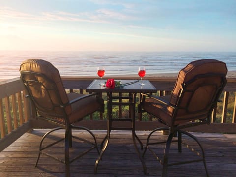 Relaxing after a fun day at the beach all day.  