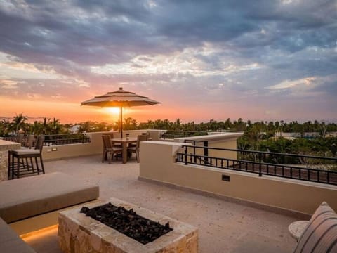 Rooftop sunset views