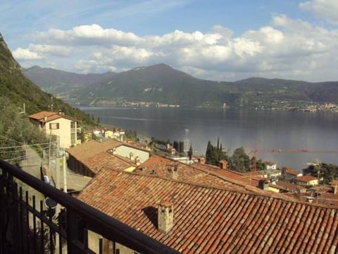 Panoramic view from the balcony