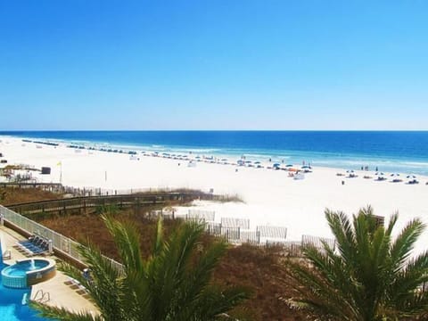 Beautiful View of the Beach from the condo