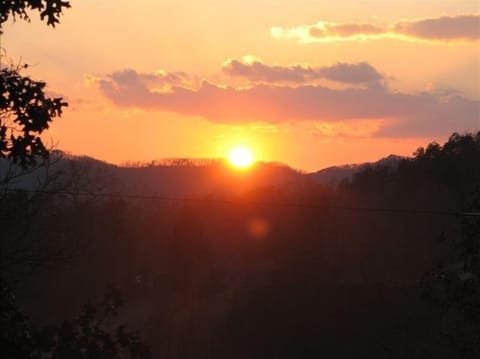 Gorgeous sunsets taken from the front deck!