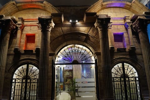 Front of property - evening/night