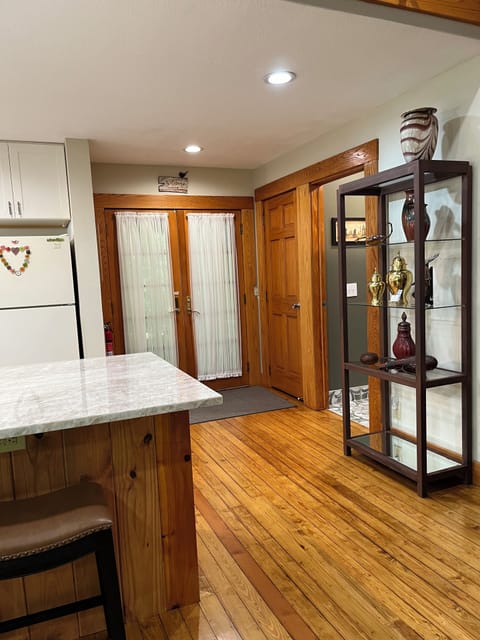 Entry to cozy cottage