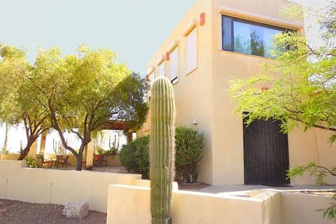 Entrance to the guest suite