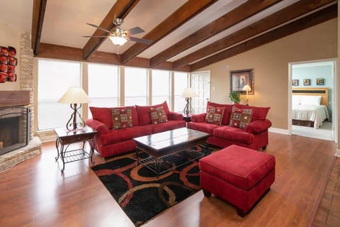 Very spacious living area!