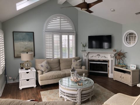 Open concept family room
