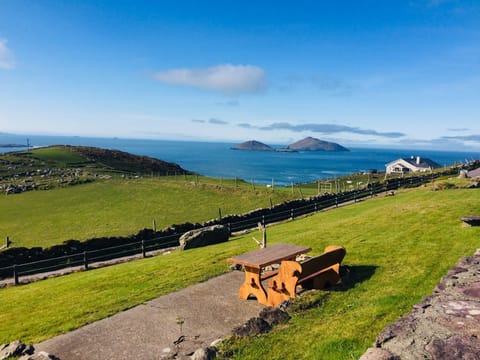 Sit out & soak up the amazing sea & mountain views
