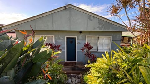 External view of the property. 