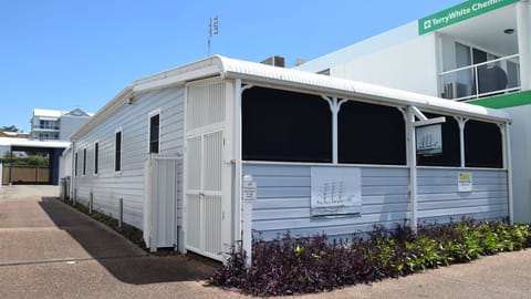 External view of the property.