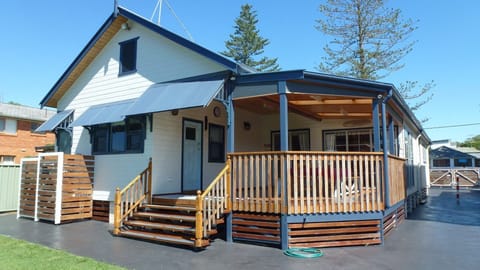 External view of the property.
