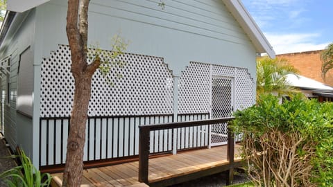 External view of the property.