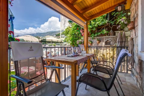 From the terrace our guests can catch a beautiful view of the Przno beach. 