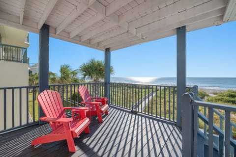 Soak up some sun and watch the waves rolling in. You may even see a dolphin!