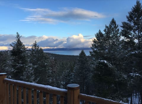 View of Flathead Lake from The Barn