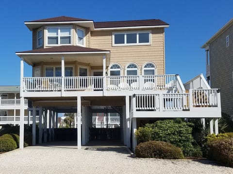 Front view of house