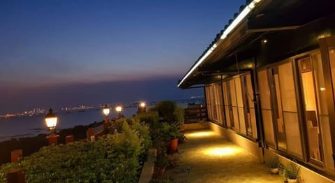 Front of property - evening/night
