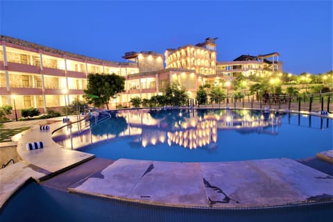 Front of property - evening/night