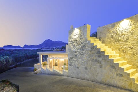 Front of property - evening/night