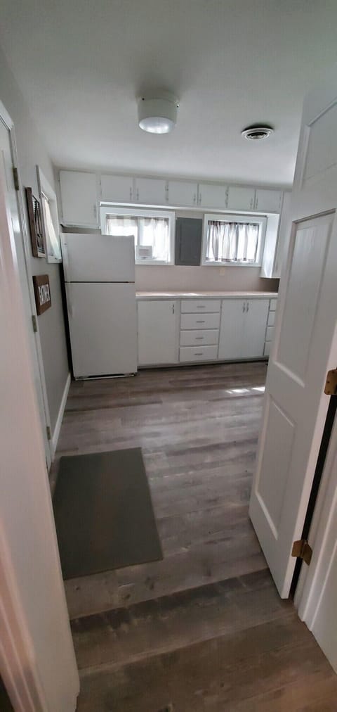 The mud room/laundry room has an extra refrigerator for your convenience 