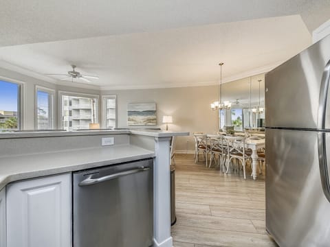 Kitchen and Dining Area at 2206 SeaCrest