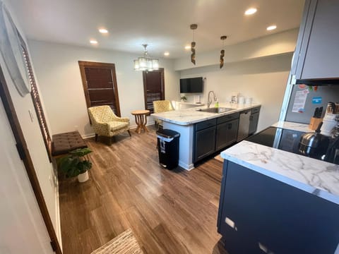 Both TVs in the home have a Roku for streaming your favorite apps.