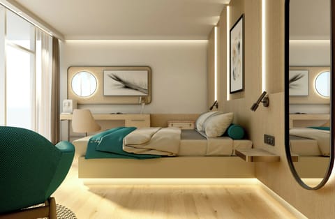 1 bedroom, minibar, in-room safe, desk