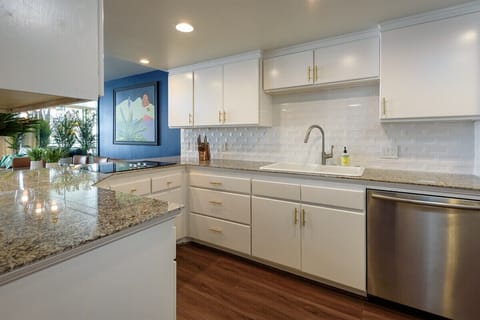 Your dream kitchen! Enjoy cooking in this spacious, remodeled, fully-stocked haven.