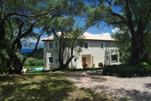 Nestled in mature olive groves...