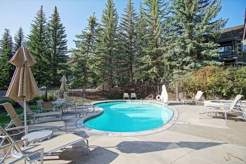 Heated Pool and Hot Tub area