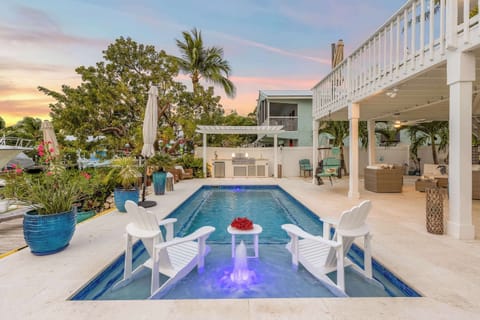Make yourself at home at this private backyard oasis